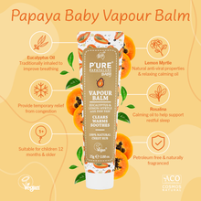 将图片加载到图库查看器，[ P&#39;URE ] Papayacare Baby Vapour Balm 25g
