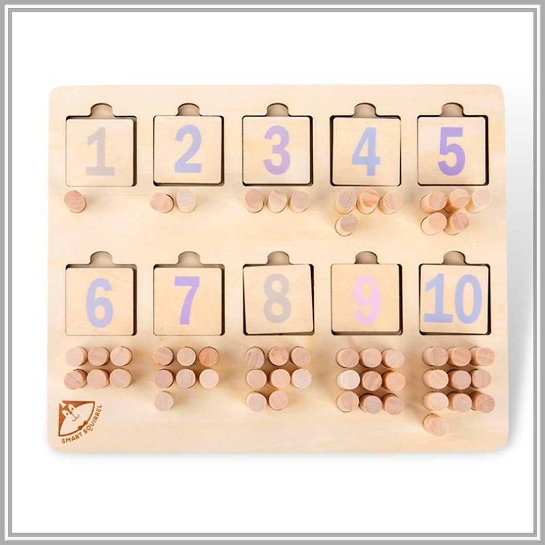 [ Mini Me ] Wooden Counting Board