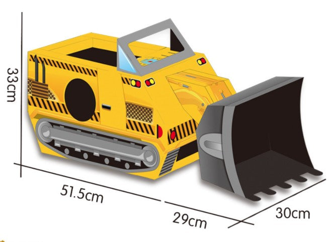 [ Mini Me ] Activity Coloured Cardboard Toy