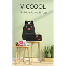 Load image into Gallery viewer, [ V-Coool ] 2 In 1 Breast Milk Cooler Backpack
