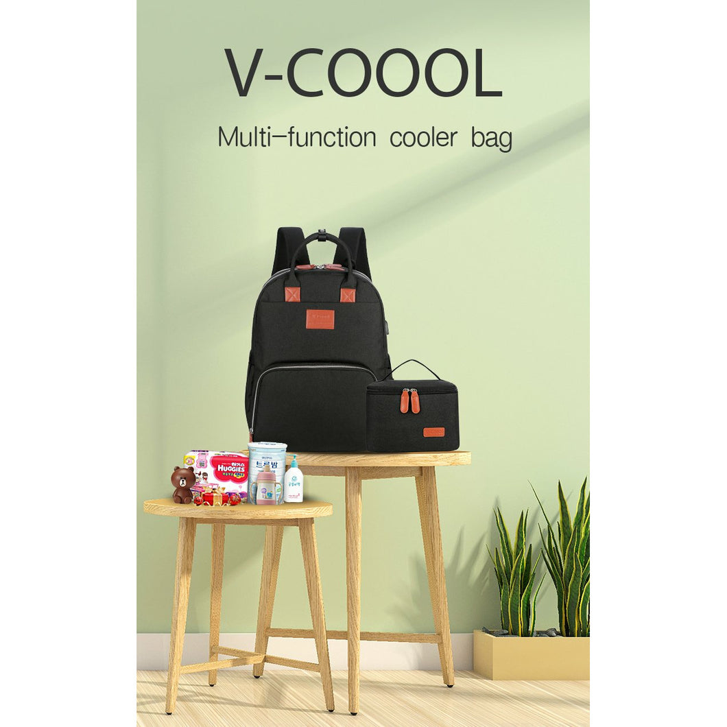 [ V-Coool ] 2 In 1 Breast Milk Cooler Backpack