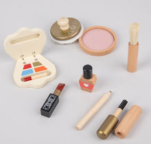 Load image into Gallery viewer, [ Mini Me ] Wooden Make Up Artist Toy Set
