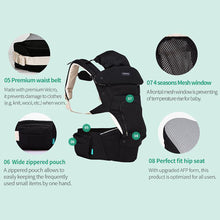 Load image into Gallery viewer, [ Harmas ] Baby Carrier with Hip Seat - Light Fit
