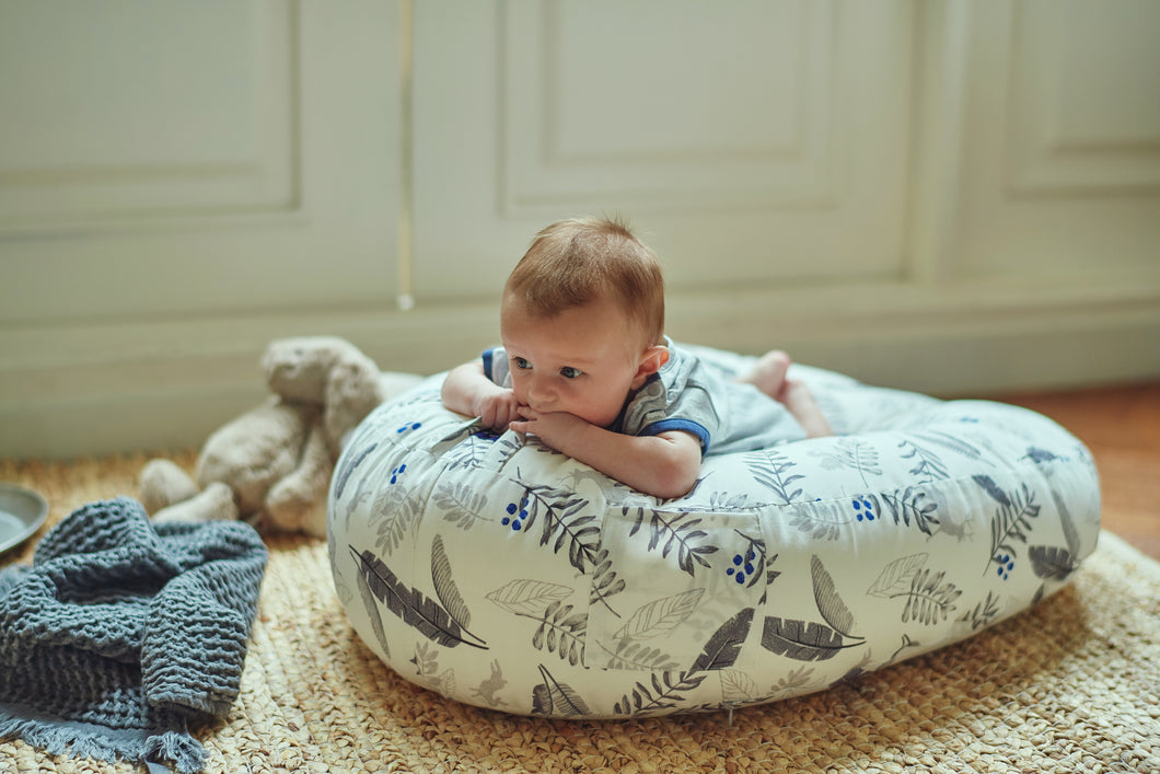 [ Elava ] Baby Reflux Prevention Cotton + Mesh Cushion Cover